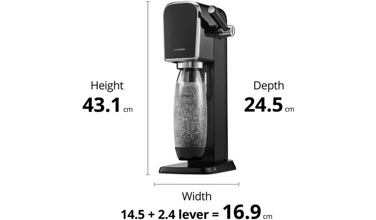 SodaStream Art Sparkling Water Maker - Black