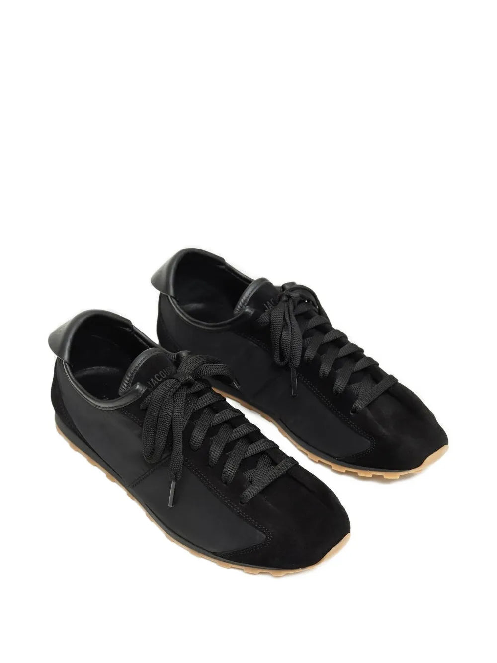 Jacquemus suede-panel nylon trainers