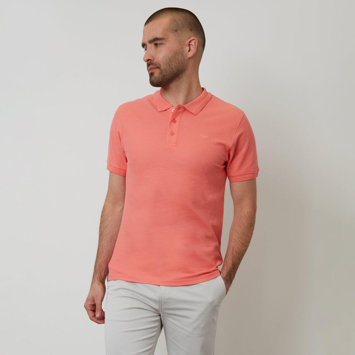 Threadbare Cotton Pique Short Sleeve Polo Shirt