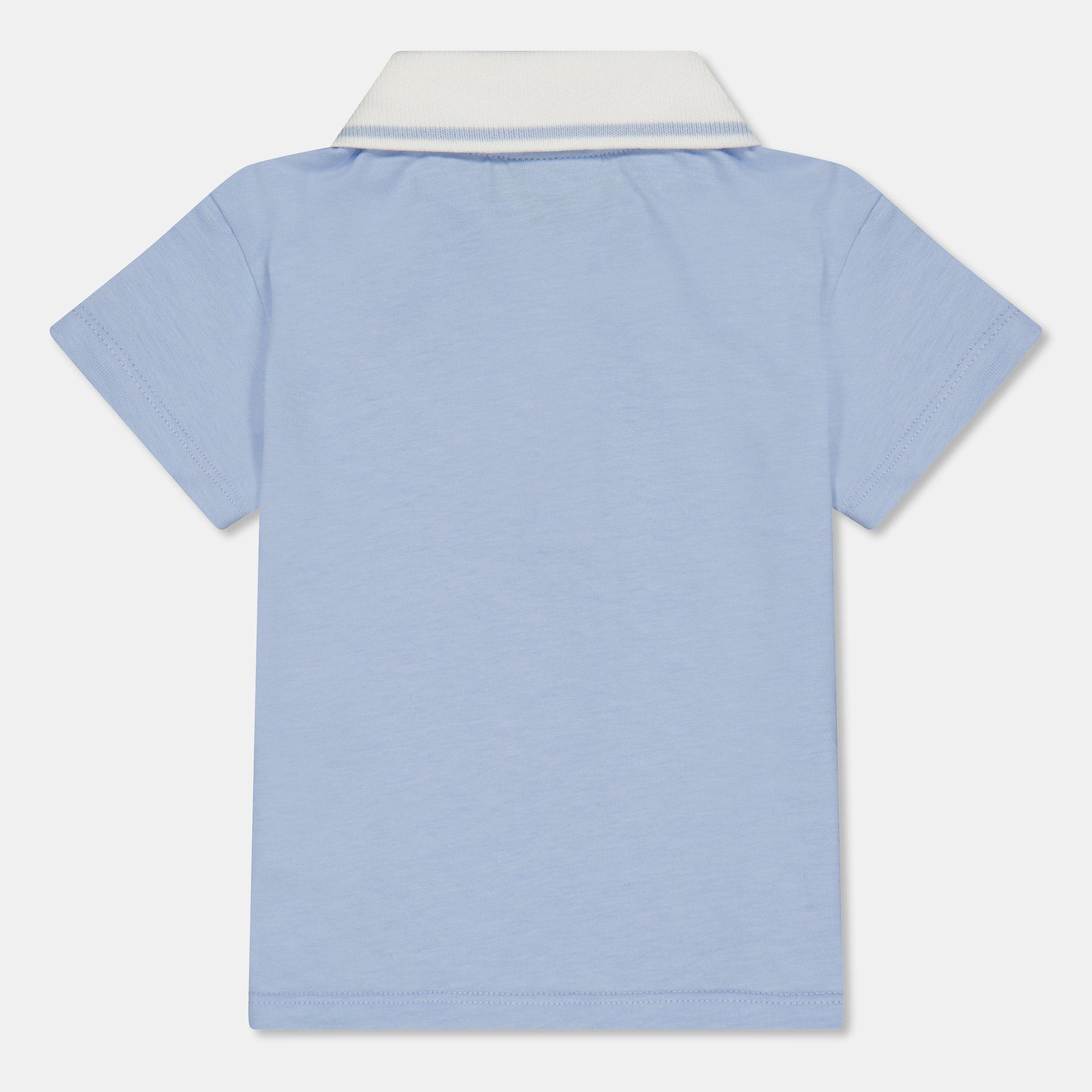 Fendi Kids' Short Sleeve Polo Shirt