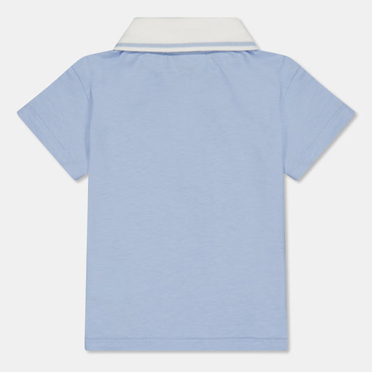 Fendi Kids' Short Sleeve Polo Shirt