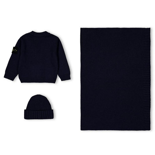 Stone Island Stone 3pcs Baby Set In63