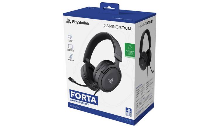 Trust GXT 498 Forta PS5 Wired Gaming Headset - Black