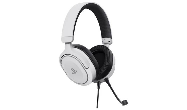 Trust GXT 498 Forta PS5 Wired Gaming Headset - White