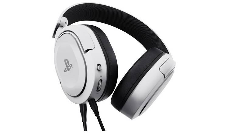 Trust GXT 498 Forta PS5 Wired Gaming Headset - White