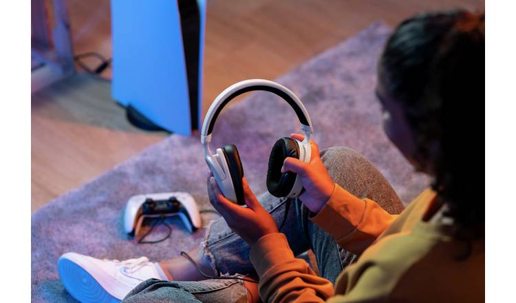 Trust GXT 498 Forta PS5 Wired Gaming Headset - White