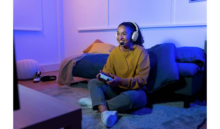 Trust GXT 498 Forta PS5 Wired Gaming Headset - White