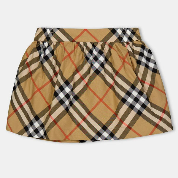 Burberry Kids' Check Mini Skirt