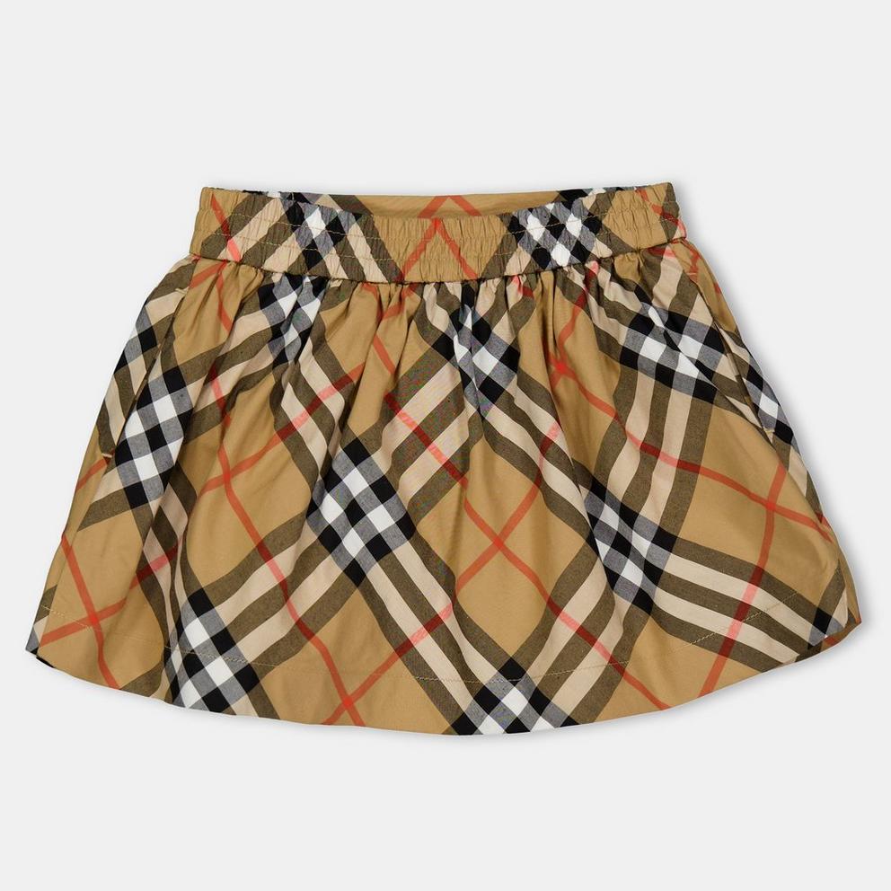 Burberry Kids' Check Mini Skirt