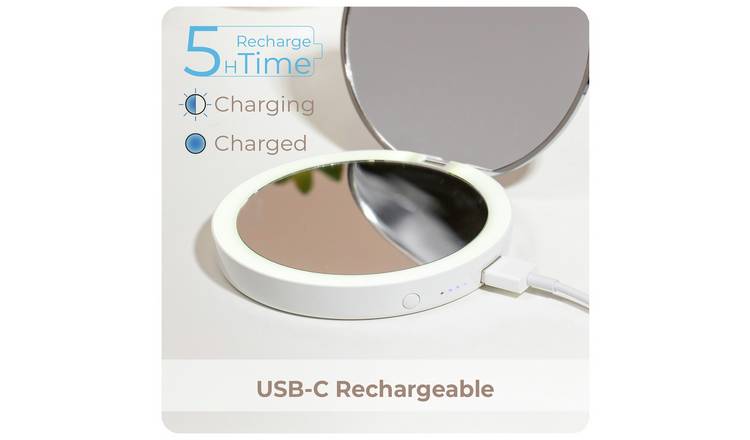 STYLPRO Flip And Charge Powerbank Compact Mirror