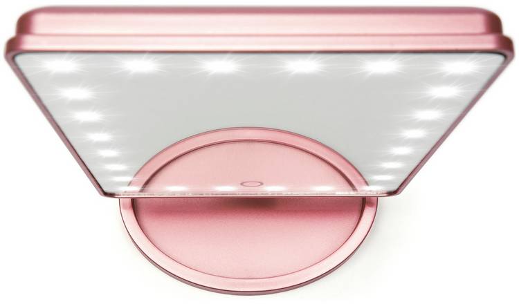 Rio Touch Dimmable Cosmetic Mirror-Rosegold