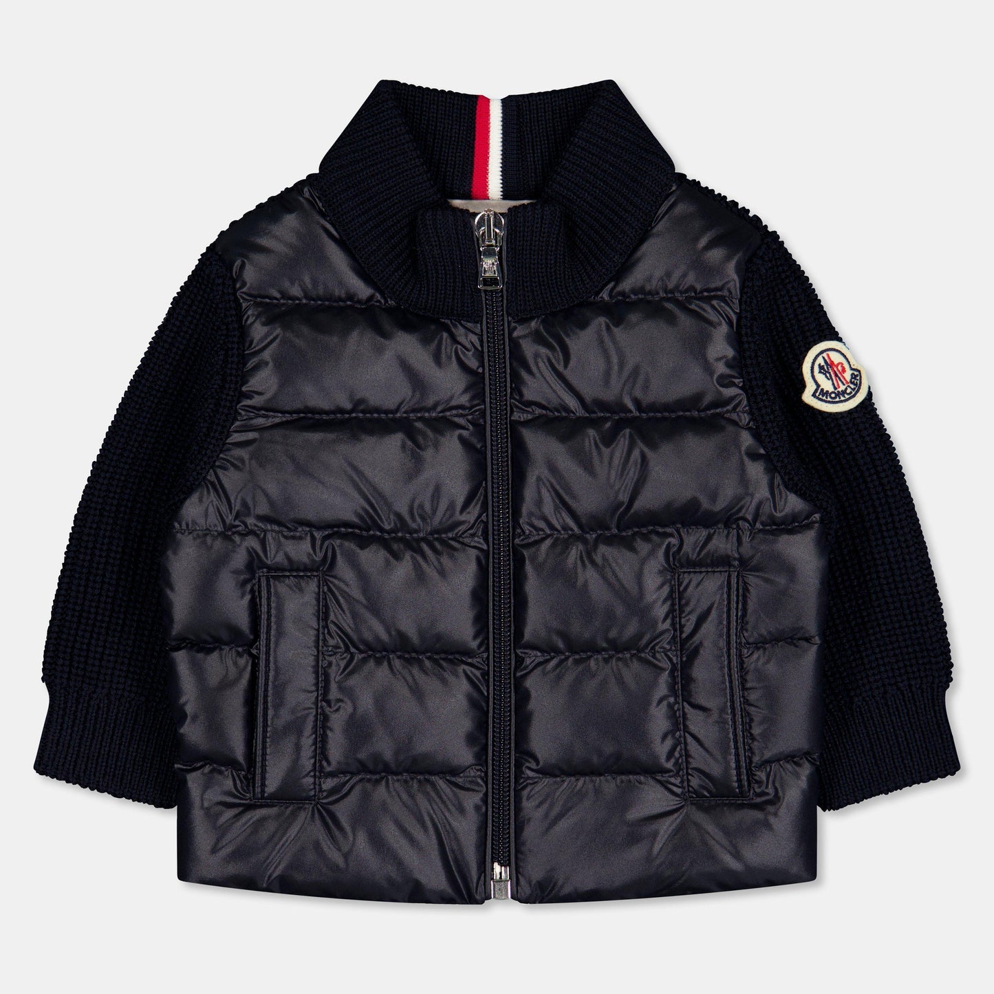 Moncler Kids' Quilted Weather Resistant Hybrid Jacket