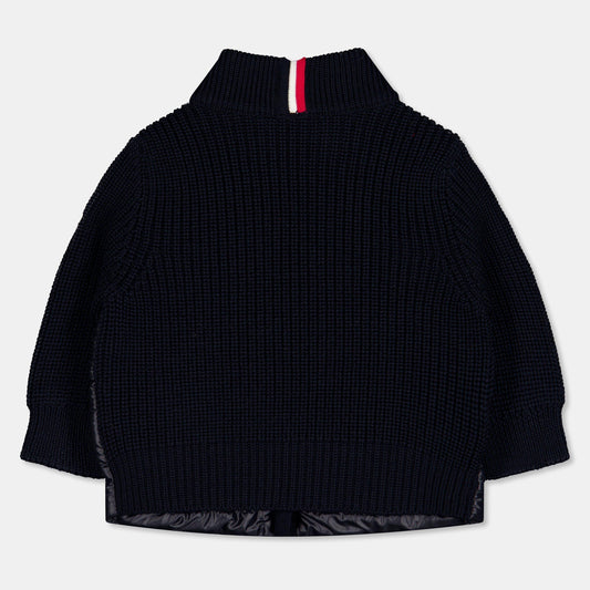 Moncler Kids' Quilted Weather Resistant Hybrid Jacket