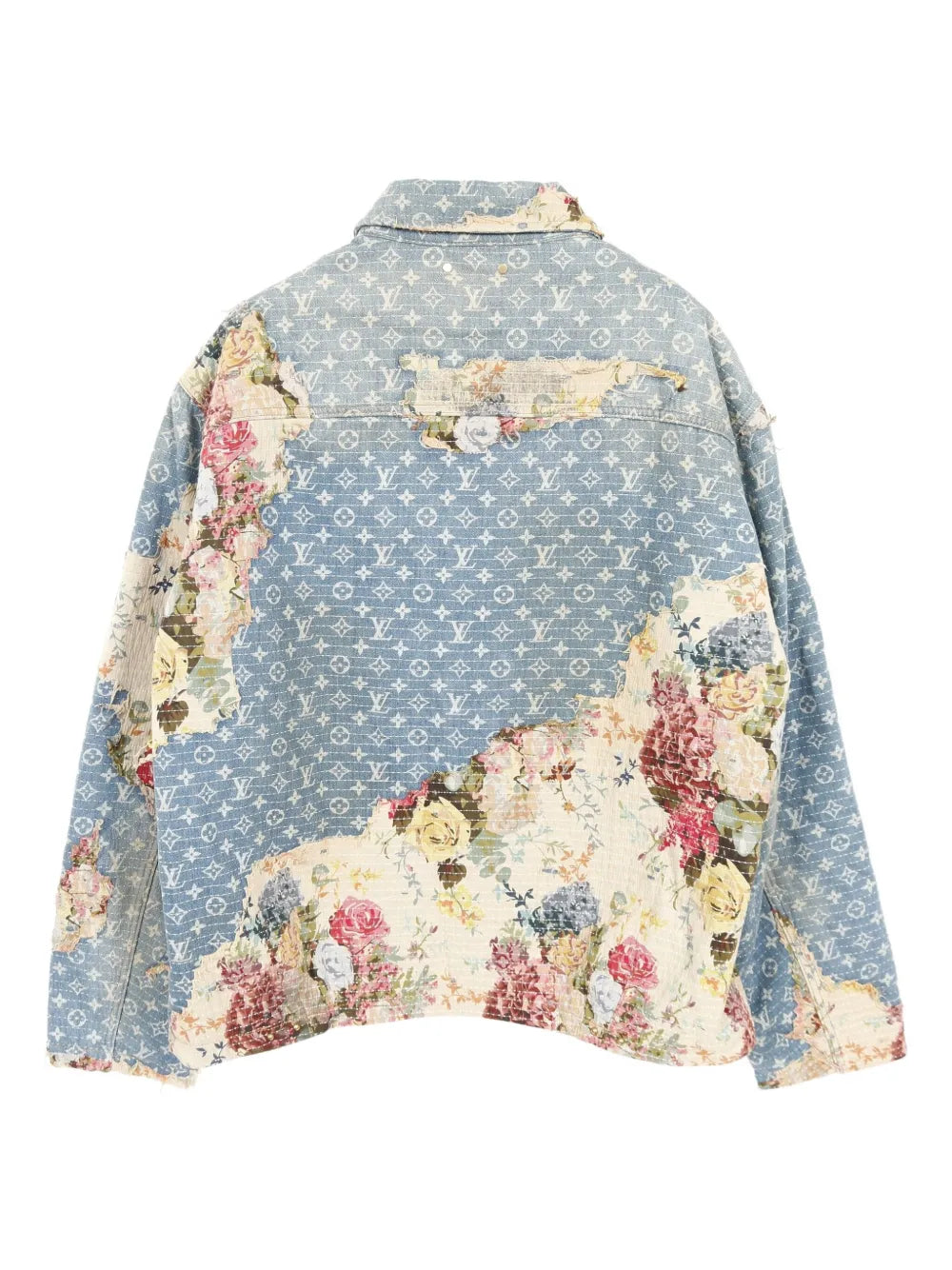 Louis Vuitton Pre-Owned 2010s Destroyed Workwear denim jacket