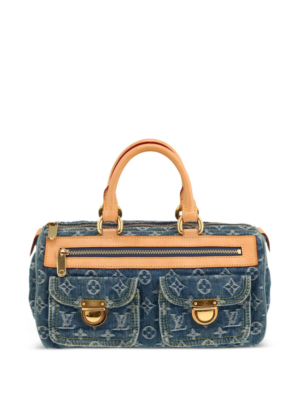 Louis Vuitton Pre-Owned Speedy denim handbag