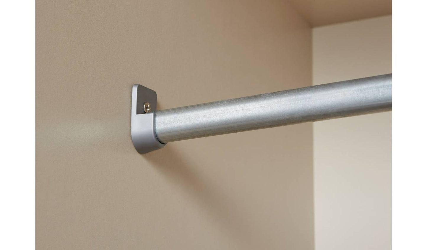 Habitat Atlas 1 Door Mirrored Tall Wardrobe - White