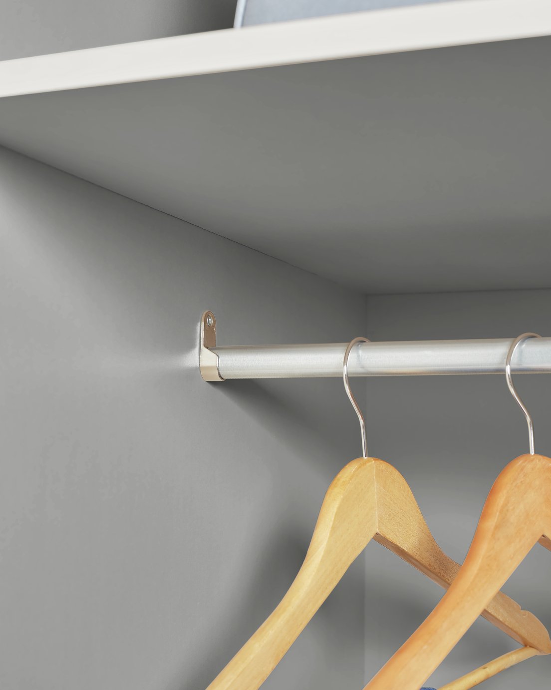 Habitat Atlas 2 Door Tall Wardrobe - White