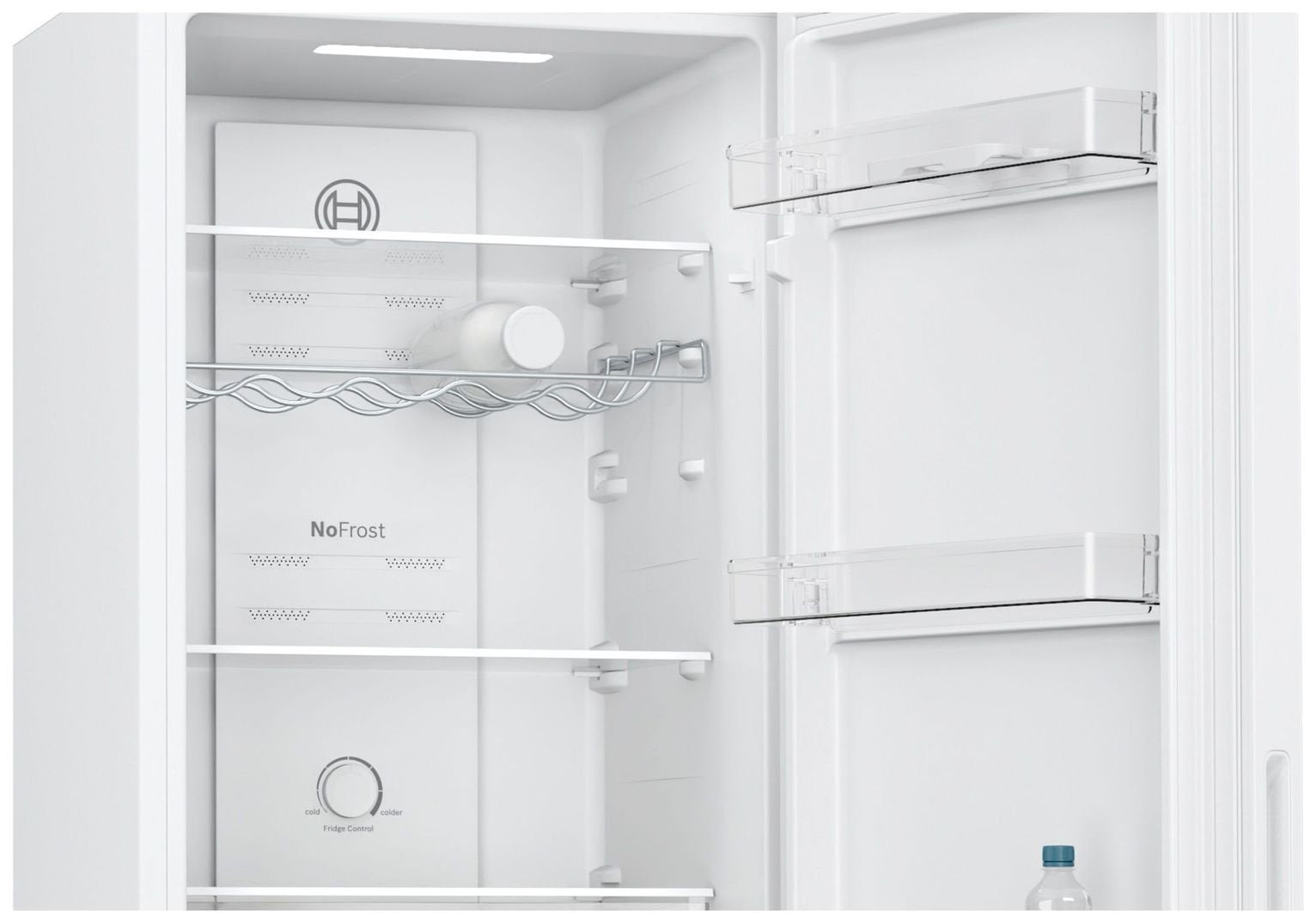 Bosch KGN27NWEAG Freestanding Fridge Freezer - White