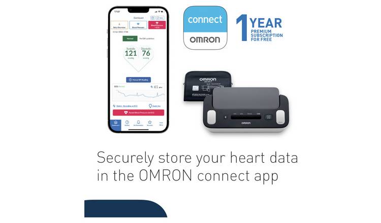 Omron Complete BPM and ECG in One Machine