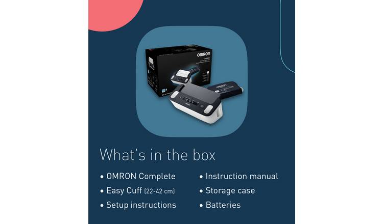 Omron Complete BPM and ECG in One Machine