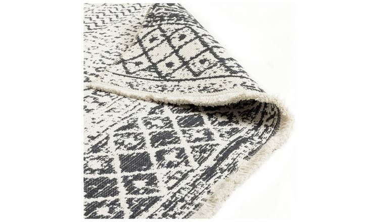 Habitat Reversible Flatweave Rug - 80x150cm