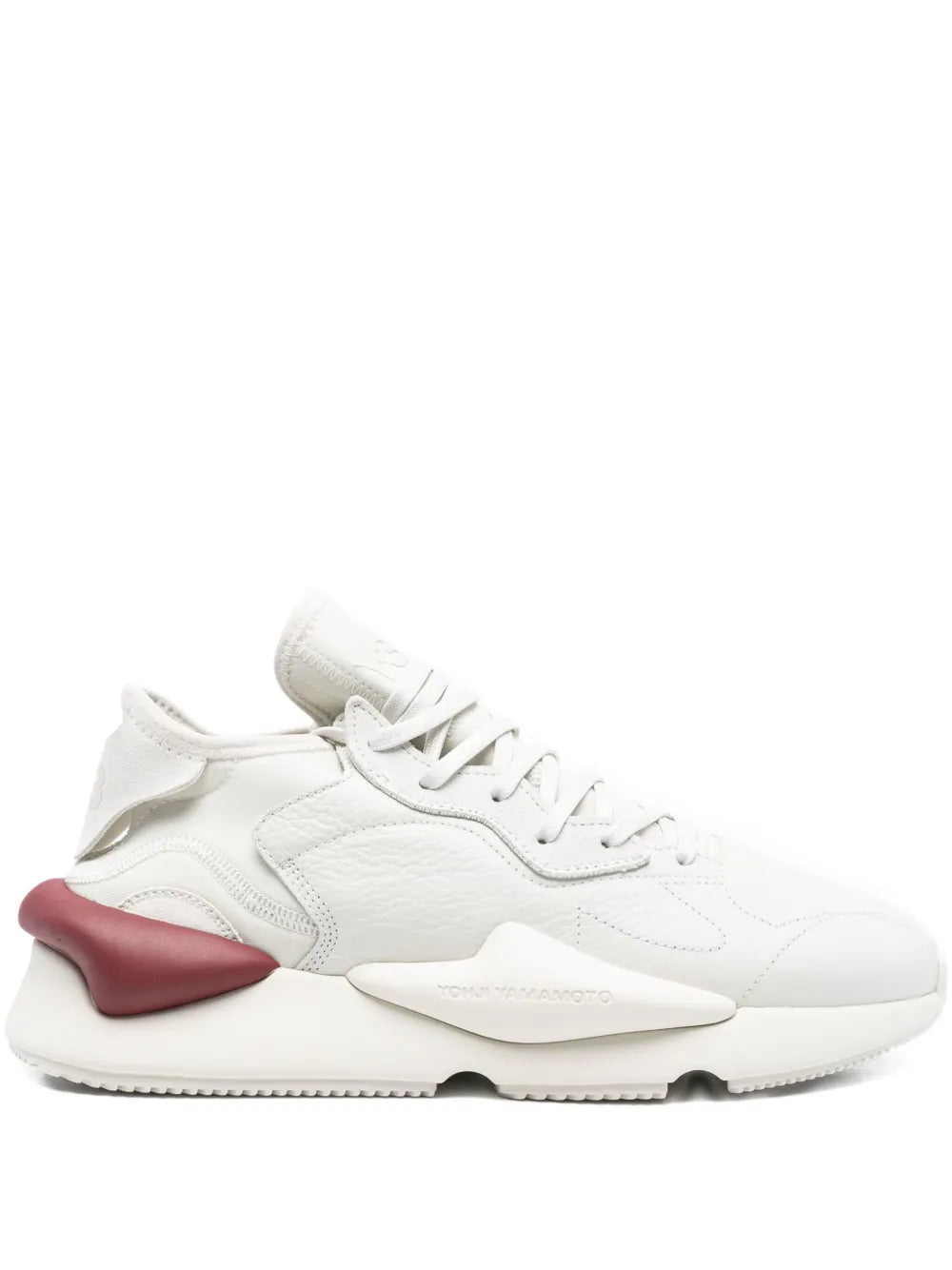 Y-3 Kaya leather-panelled sneakers