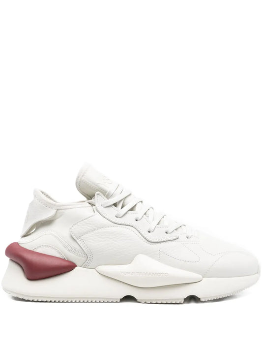 Y-3 Kaya leather-panelled sneakers