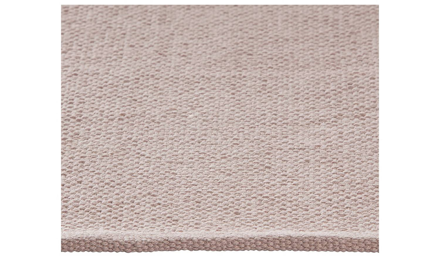 Argos Home Plain Pink Cotton Flatweave Rug - 120x170cm
