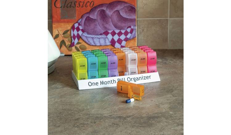 Aidapt Monthly Pill Organizer Box