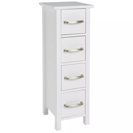 Argos Home 4 Drawer Bathroom Drawer Unit - White