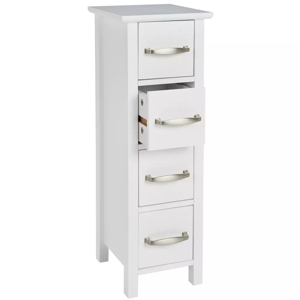 Argos Home 4 Drawer Bathroom Drawer Unit - White