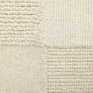 Habitat Checkerboard Natural Wool Cut Pile Rug - 160x230cm