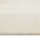Habitat Checkerboard Natural Wool Cut Pile Rug - 160x230cm