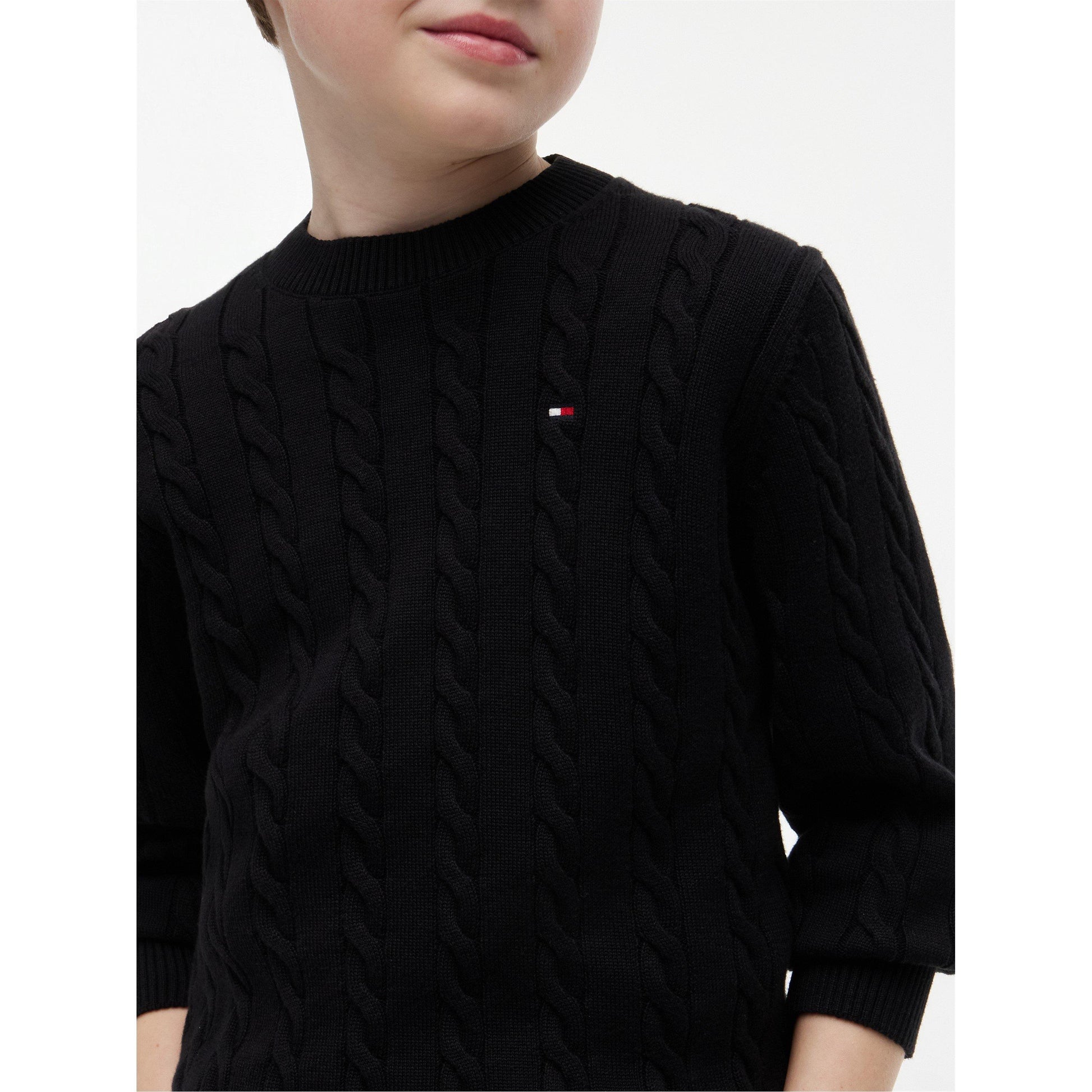 Tommy Hilfiger Kids' Cable Knit Jumper