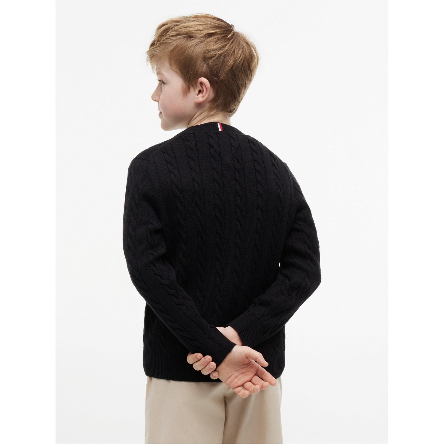 Tommy Hilfiger Kids' Cable Knit Jumper