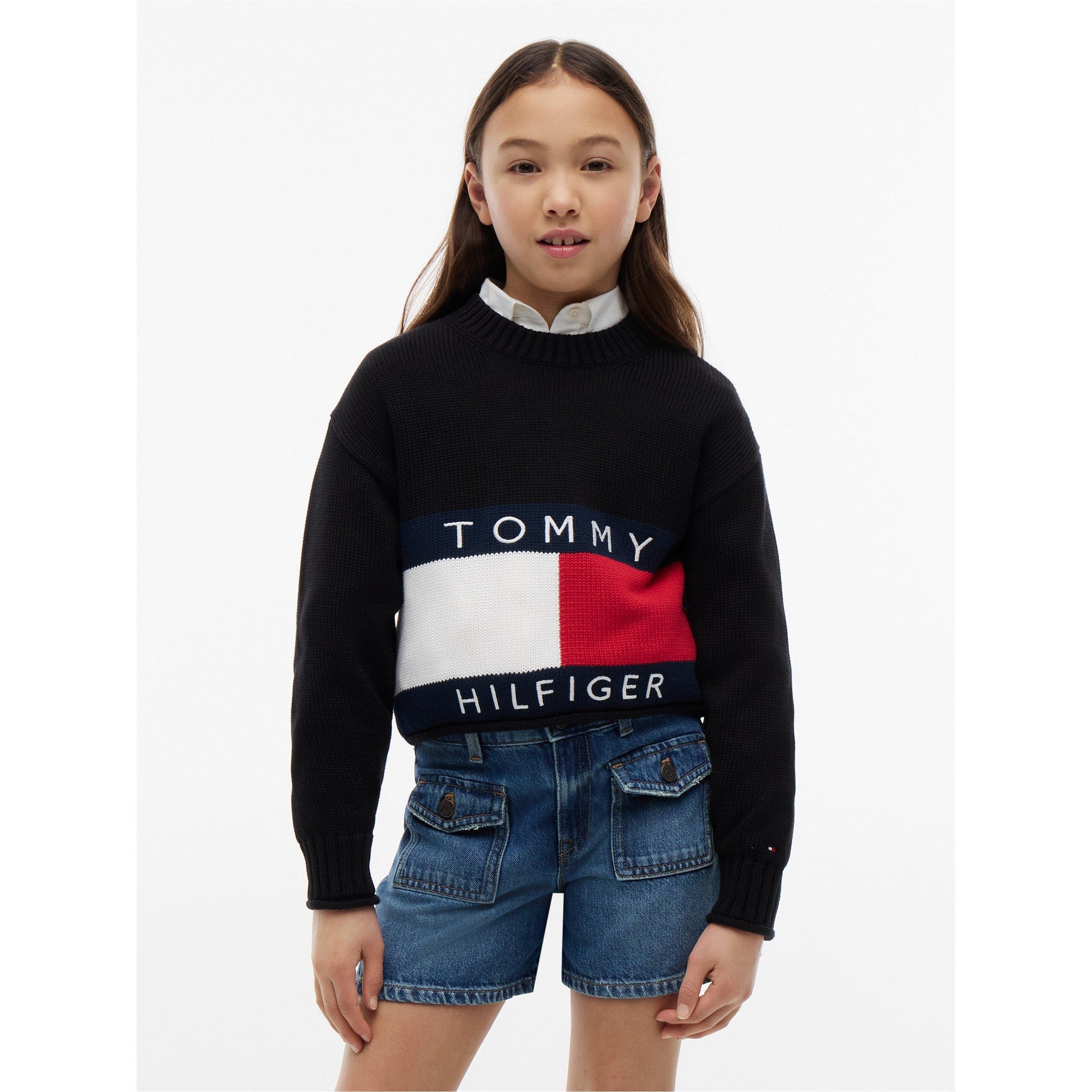 Tommy Hilfiger Kids' Crew Neck Jumper