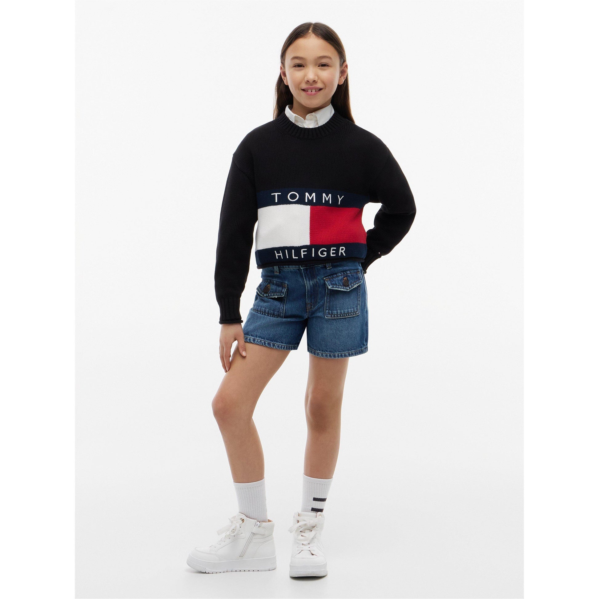 Tommy Hilfiger Kids' Crew Neck Jumper