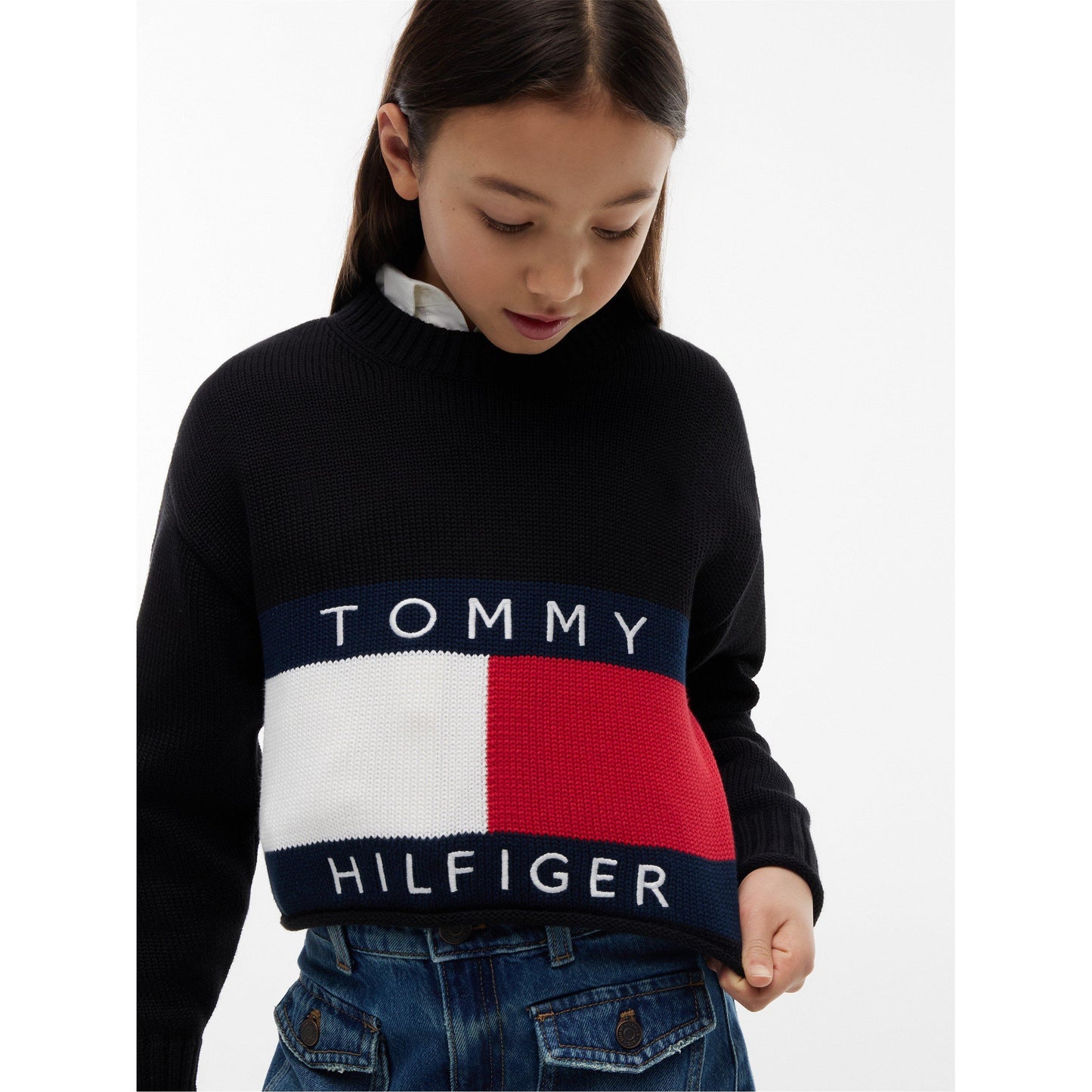 Tommy Hilfiger Kids' Crew Neck Jumper