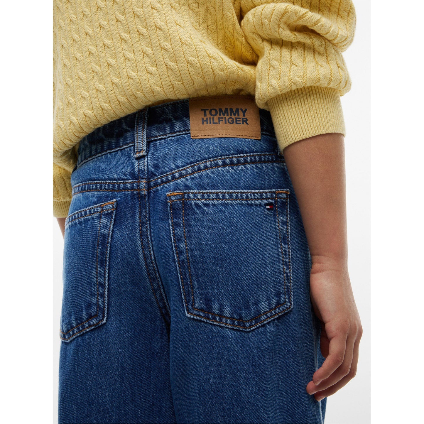 Tommy Hilfiger Kids' Wide Leg Jeans