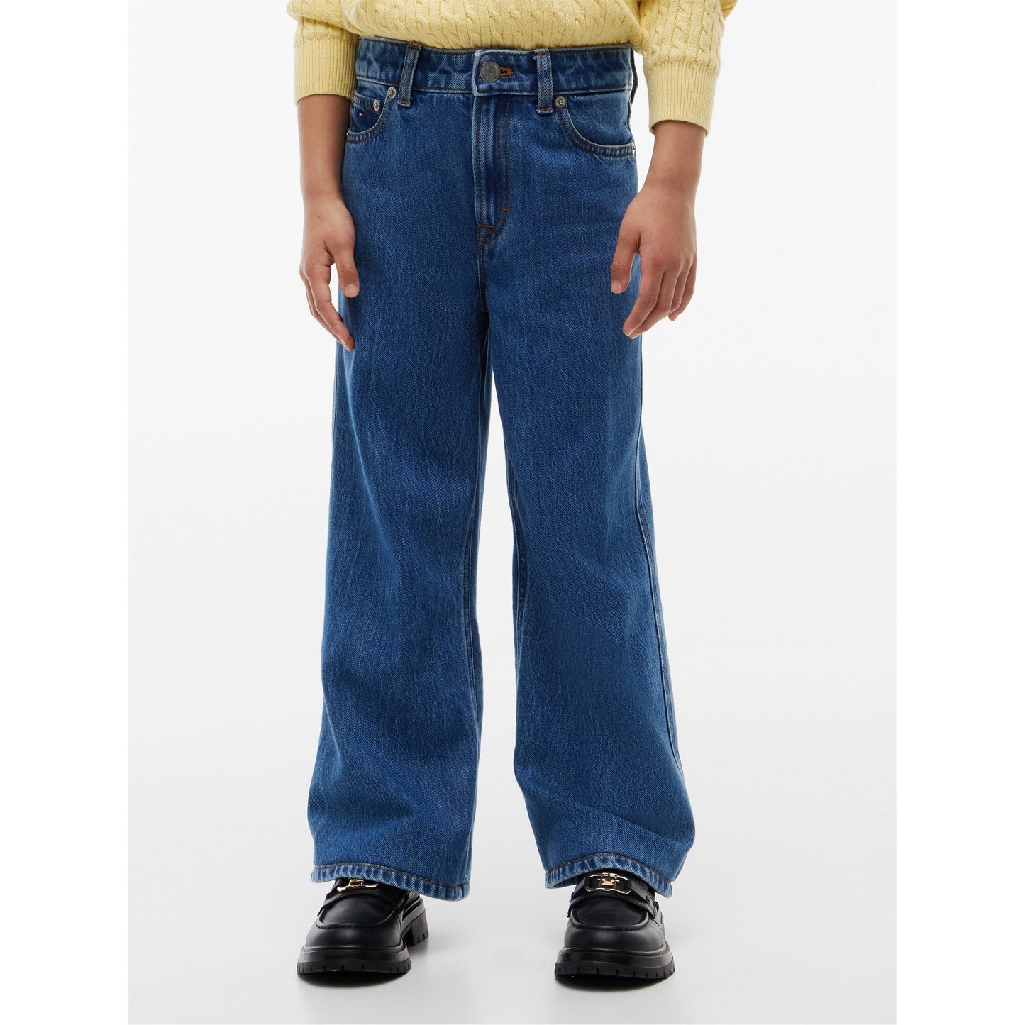 Tommy Hilfiger Kids' Wide Leg Jeans