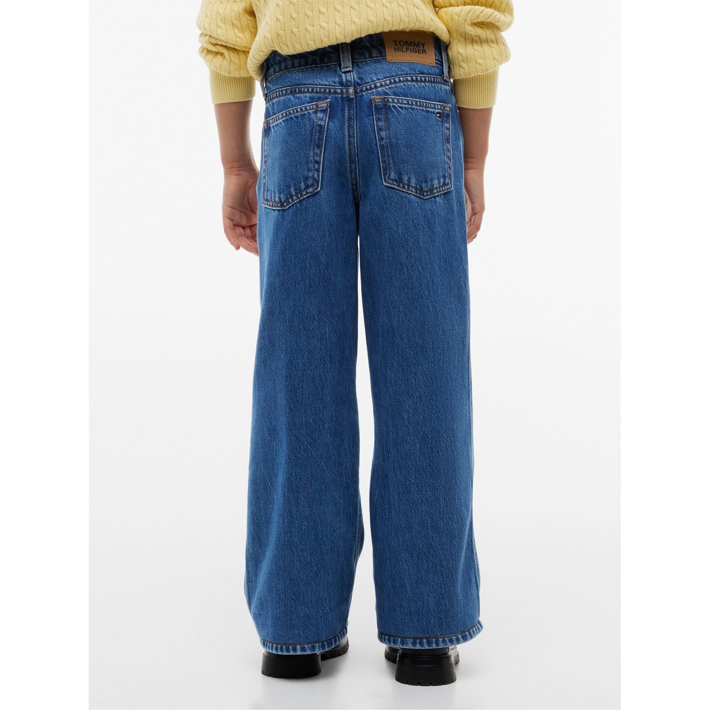 Tommy Hilfiger Kids' Wide Leg Jeans