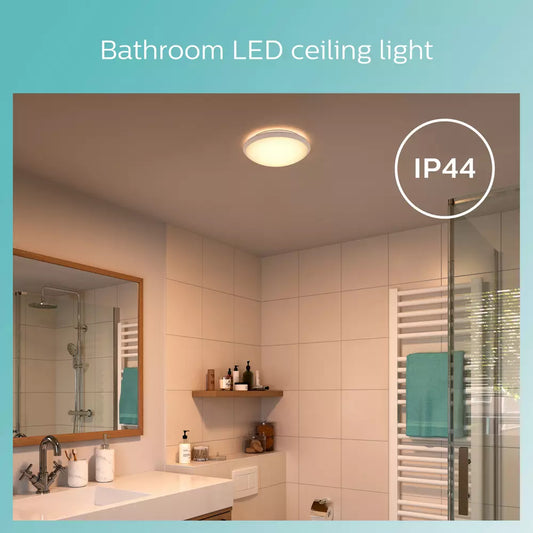 Philips Spray Bathroom Luminaire LED Ceiling Light - Silver