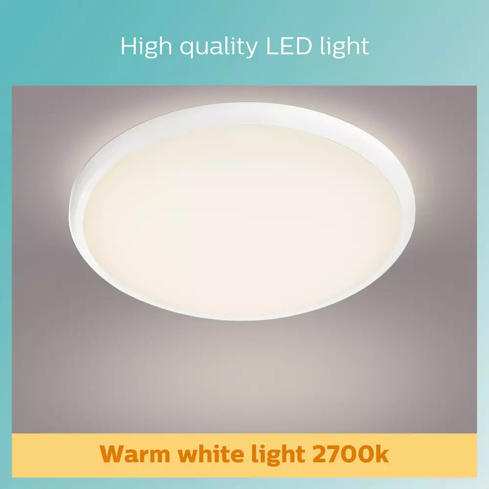 Philips Spray Bathroom Luminaire LED Ceiling Light - Silver