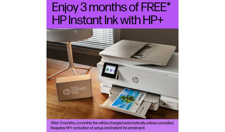 HP Envy Inspire 7920e Photo Printer & 3 Months Instant Ink