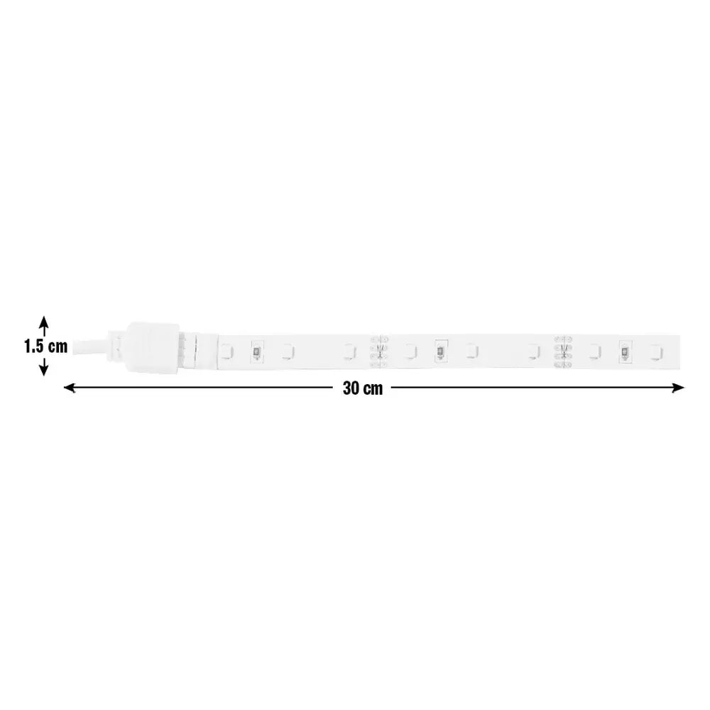 Argos Home Atollo Set of 4 LED Strip Lights - White