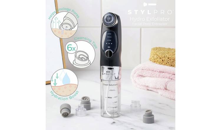 STYLPRO Rechargeable HydroExfoliator Handheld Massager