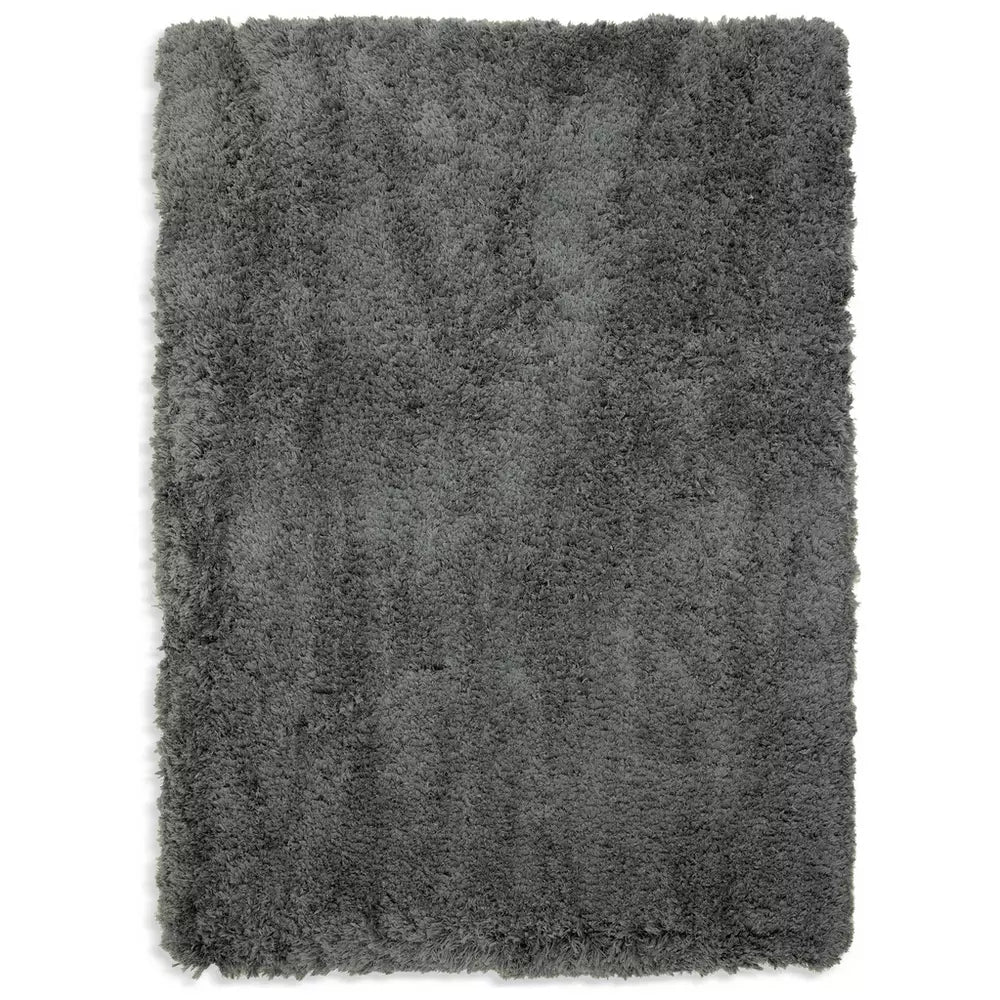 Habitat Airmaster Plain Charcoal Shaggy Rug -120x170cm