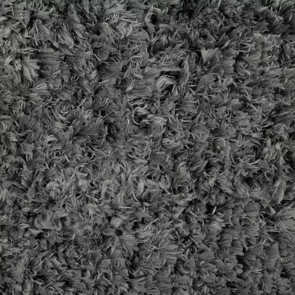 Habitat Airmaster Plain Charcoal Shaggy Rug -120x170cm