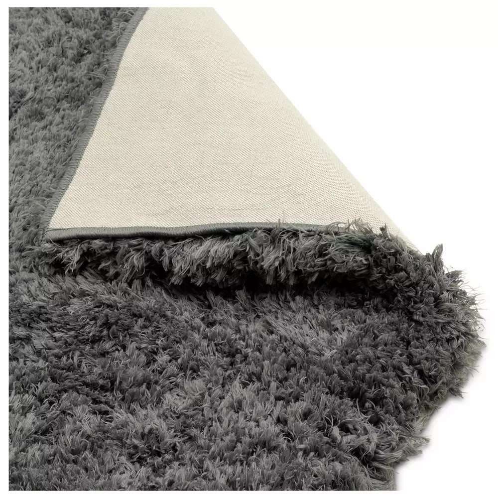 Habitat Airmaster Plain Charcoal Shaggy Rug -120x170cm