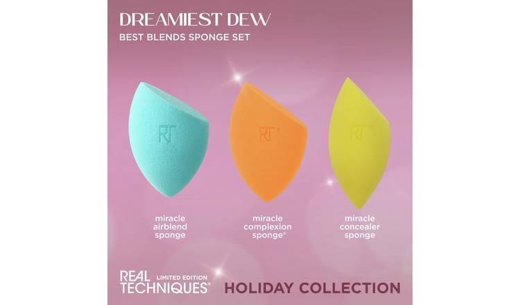 Real Techniques Dreamiest Dew 3 Sponge Set